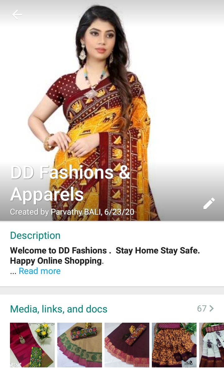 DD FASHIONS AND APPARELS