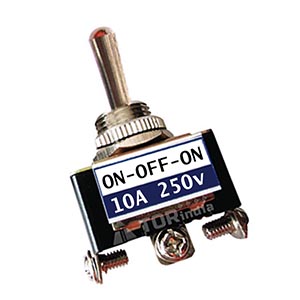 TOGGLE SWITCH 10A 250V,ON-OFF-ON SWITCH