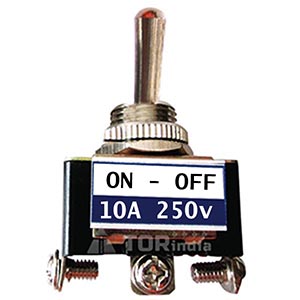 TOGGLE SWITCH 10A 250V ON-OFF SWITCH