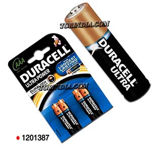 DURACELL ULTRA 1.5V MX2400 LR03 ALKALINE AAA SIZE BATTERY