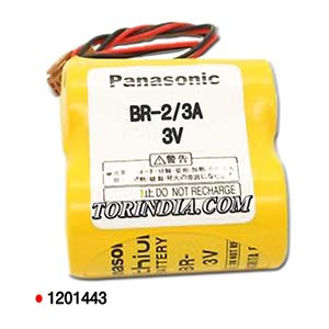 ER-2/3A 3V INDUSTRIAL LITHIUM BATTERY WITH WIRE LEADS