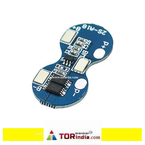 7.4V 2-string 18650 lithium battery protection board dual-string protection chip 8.4V overcurrent and overshoot 4A