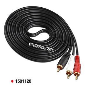 1RCA MALE to 2RCA MALE CABLE,1RCA TO 2RCA CORD,AUDIO CABLE