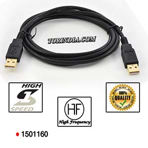 USB MALE TO MALE CABLE-1MTR,USB MALE TO MALE CORD,USB M/M CORD