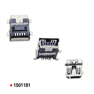 MINI USB SMD TYPE,MINI FEMALE USB CONNECTOR