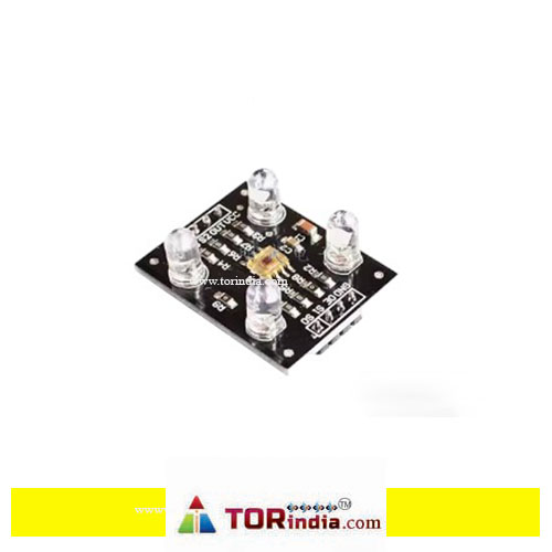 Black PCB TCS34725 with wide-angle lens TCS3200D/TCS230 color recognition sensor