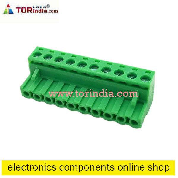 10PIN COMBICON CONNECTOR,10PIN RIGHT ANGLE COMBICON FEMALE CONNECTOR,5.08mm PLUGABLE CONNECTOR,PLUG-IN 15A, Pluggable Terminal Block, 2 Ways, 320 V, 12 A, 5.08 mm, 24 AWG, 12 AWG