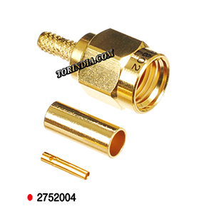 SMA CONNECTOR,SMA MALE CRIMP TYPE CONNECTOR