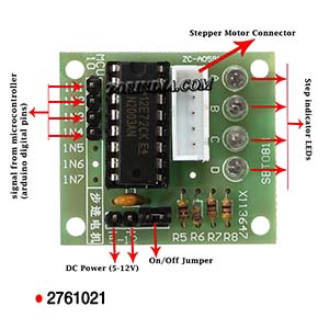 ULN STEPPER MOTOR DRIVER BOARD,MOTOR DRIVER BOARD