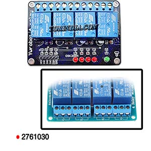 FOUR RELAY BOARD TO THE ARDUINO,4 RELAY BOARD MODULE