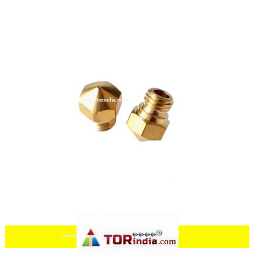 3D printer accessories M7 threaded nozzle nozzle 1.75mm consumables MK10 brass nozzle 0.4mm