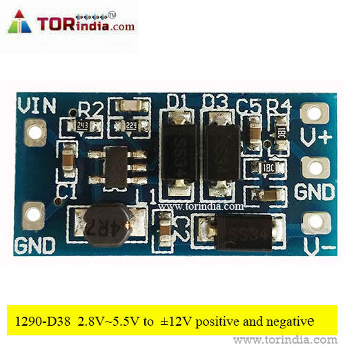 Power module 2.8V~5.5V input positive and negative 12V output 5V to ±12V DC DC conversion board