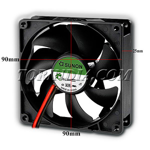 24V FAN,90x90x25mm SUNON COOLING FAN,24V 2WIRE SUNON FAN-EE92252S1-0000-A99