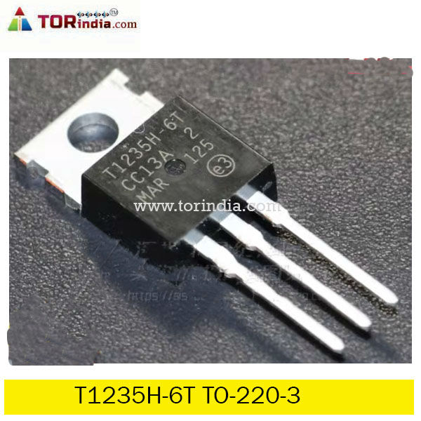 T1235H-6T T1235H TO-220-3 two-way SCR  TRIAC 600V 126A