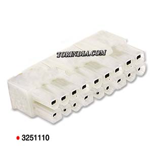 18PIN MINIFIT CONNECTOR,TruConnect C4255HF-2X09P, 39-01-2020 18 Way Minifit,MOLEX CCONNECTOR,JR CONNECTOR,MINIFIT JR RECEPTACLE DUAL ROWCONNECTOR