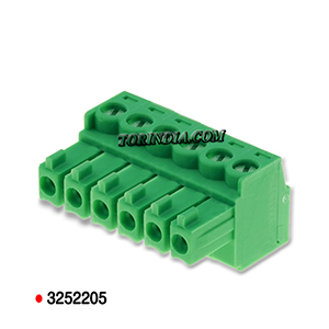 3.5mm MINI COMBICON FEMALE CONNECTOR,MINI PLUG-IN CONNECTOR,3.5mm 6WAY MINI PLUG IN CONNECTOR,3.5mm PLUGABLE TERMINAL BLOCK,MINI PLUG-IN 8A CONNECTOR