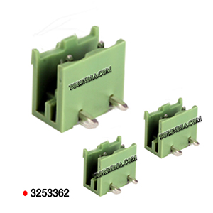 2PIN COMBICON MALE RIGHT ANGLE CONNECTOR,5.08mm PLUGABLE CONNECTOR,PLUG-IN 15A MALE R/A CONNECTOR,COM, Pluggable Terminal Block, 2 Ways, 320 V, 12 A, 5.08 mm, 24 AWG, 12 AWG