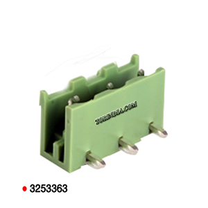 3PIN COMBICON MALE RIGHT ANGLE CONNECTOR,5.08mm PLUGABLE CONNECTOR,PLUG-IN 15A MALE R/A CONNECTOR,COM, Pluggable Terminal Block, 2 Ways, 320 V, 12 A, 5.08 mm, 24 AWG, 12 AWG