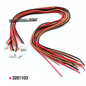 3PIN RMC 2515 FEMALE,2.5mm RMC FEMALE 2515-3PIN,3PIN POLARIZED HEADER WIRE