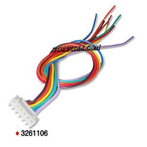 6PIN RMC 2515 FEMALE,2.5mm RMC FEMALE 2515-6PIN,6PIN POLARIZED HEADER WIRE