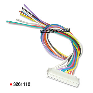 12PIN RMC 2515 FEMALE,2.5mm RMC FEMALE 2515-12PIN,12PIN POLARIZED HEADER WIRE