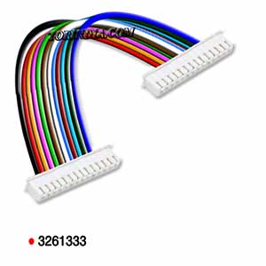 14PIN RMC 2515 DOUBLE SIDE FEMALE,14PIN RMC 2515 FEMALE,2.5mm RMC FEMALE 2515-14PIN,14PIN POLARIZED HEADER WIRE