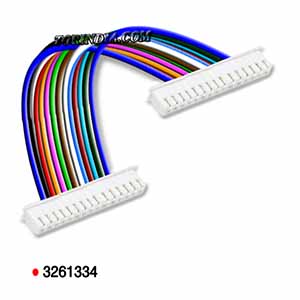 15PIN RMC 2515 DOUBLE SIDE FEMALE,15PIN RMC 2515 FEMALE,2.5mm RMC FEMALE 2515-15PIN,15PIN POLARIZED HEADER WIRE