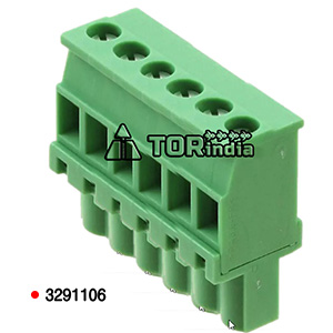 6PIN COMBICON CONNECTOR,6PIN STRAIGHT COMBICON FEMALE CONNECTOR,5.08mm PLUGABLE CONNECTOR,PLUG-IN 15A, Pluggable Terminal Block, 6 Ways, 320 V, 12 A, 5.08 mm, 24 AWG, 12 AWG