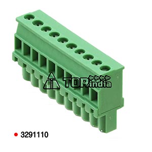 10PIN COMBICON CONNECTOR,10PIN STRAIGHT COMBICON FEMALE CONNECTOR,5.08mm PLUGABLE CONNECTOR,PLUG-IN 15A, Pluggable Terminal Block, 10 Ways, 320 V, 12 A, 5.08 mm, 24 AWG, 12 AWG