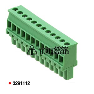 12PIN COMBICON CONNECTOR,12PIN STRAIGHT COMBICON FEMALE CONNECTOR,5.08mm PLUGABLE CONNECTOR,PLUG-IN 15A, Pluggable Terminal Block, 12 Ways, 320 V, 12 A, 5.08 mm, 24 AWG, 12 AWG