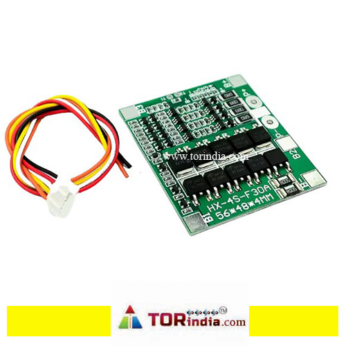 Four strings 4 strings 14.8V 16. Protection board 30A discharge with equalization 18650 battery protection board