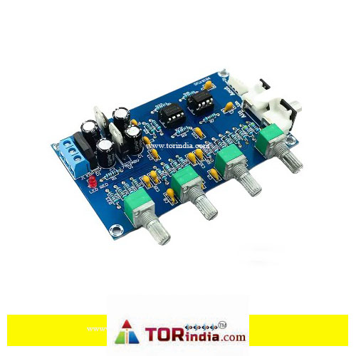 XH-M164 power amplifier tuning board front level board tone board NE5532 amplification beautification adjustment high and low bass