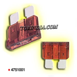 7.5A Brown Automotive Blade Fuse, 32 V