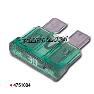 30A Green Automotive Blade Fuse, 32 V