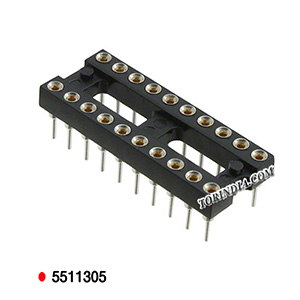 20PIN IC BASE,IC SOCKET,20PIN MACHINE PIN IC BASE,MACHINE TOOLED IC SOCKET,ROUND PIN IC BASE