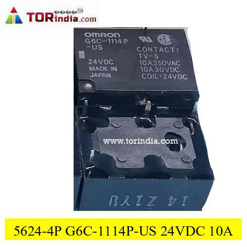 G6C-1114P-US 24VDC Relay 10A 4-pin normally open G6C