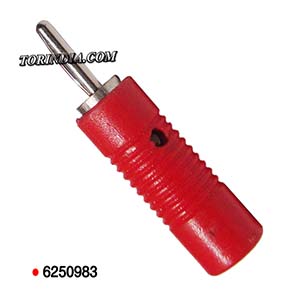 2MM BANANA CONNECTOR-RED