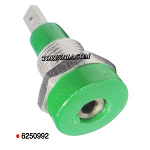 2MM BANANA DC CONNECTOR/PIN-GREEN