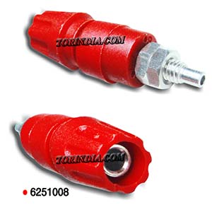 4MM BATTERY TERMINAL-15A RED