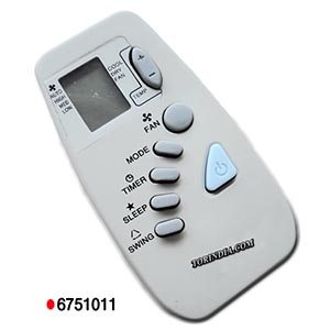 BLUESTAR AIR CONDITIONER REMOTE CONTROL,BLUE STAR AC REMOTE