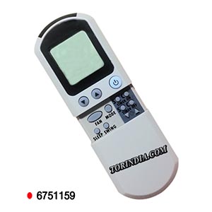 VOLTAS AIR CONDITIONER REMOTE CONTROL,VOLTAS AC REMOTE