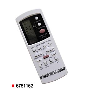 VOLTAS AIR CONDITIONER REMOTE CONTROL,VOLTAS AC REMOTE