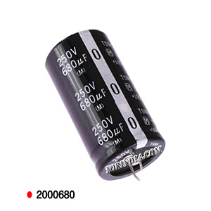 680UF 250V CAPACITOR,680MFD/250V,ALUMINIUM ELECTROLYTIC CAPACITOR,ALUMINIUM CAPACITOR