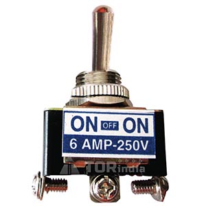 TOGGLE SWITCH 6A 250V,ON-OFF-ON SWITCH