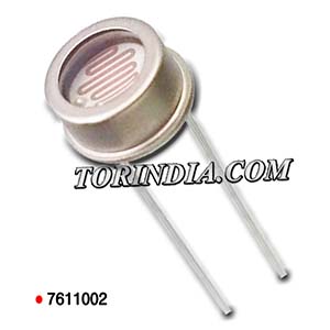 LDR-5MM WITH METAL CAP/LIGHT DEPENDENT RESISTOR/CDS SENSOR/PHOTORESISTANCE