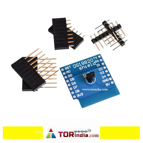 DS18B20 temperature measurement sensor module temperature measurement module FOR D1 mini WIFI expansion board learning board