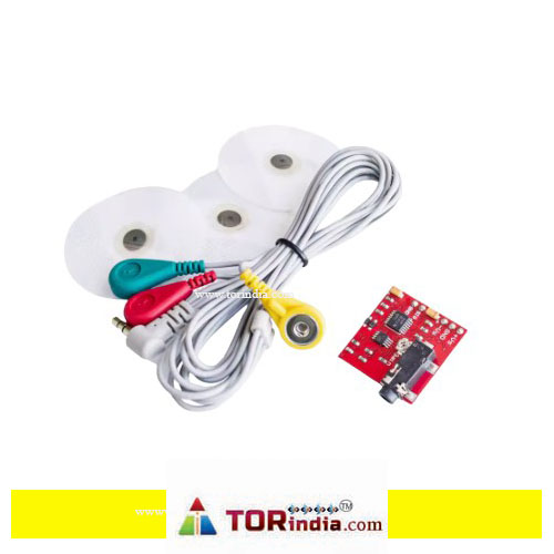 ECG Measurement AD8232 Pulse Heart ECG Kit Compatible with Duinofun Development Board