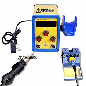 878D HOT AIR AND SOLDERING STATION-SL878D  soldron brand 878d