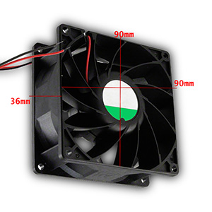 12V FAN 40X40X10MM IMP