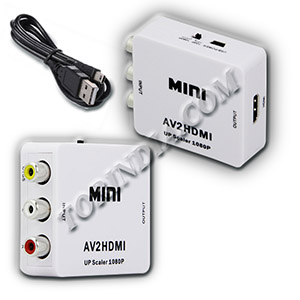 AV to HDMI CONVERTER,MINI AV TO HDMI CONVERTER-HDMI2AV